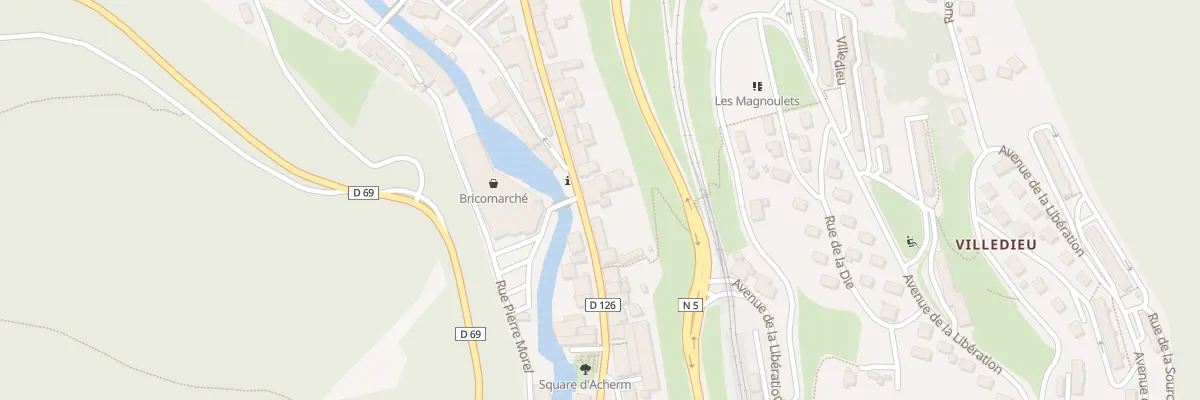 Plan du 35 Rue de la République à Hauts de Bienne