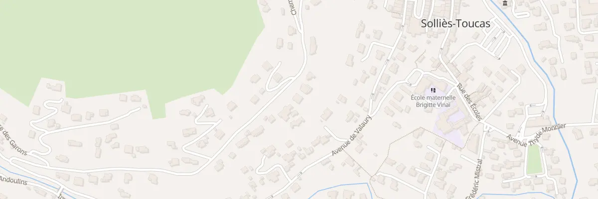 Plan du 832B Cor Pierre Escudier à Solliès-Toucas