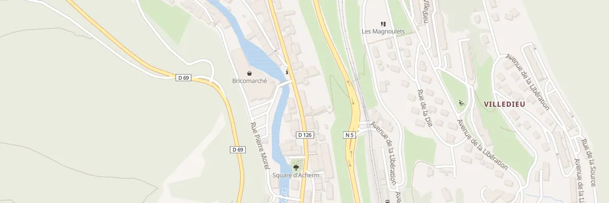 Plan du 37 Rue de la République à Hauts de Bienne