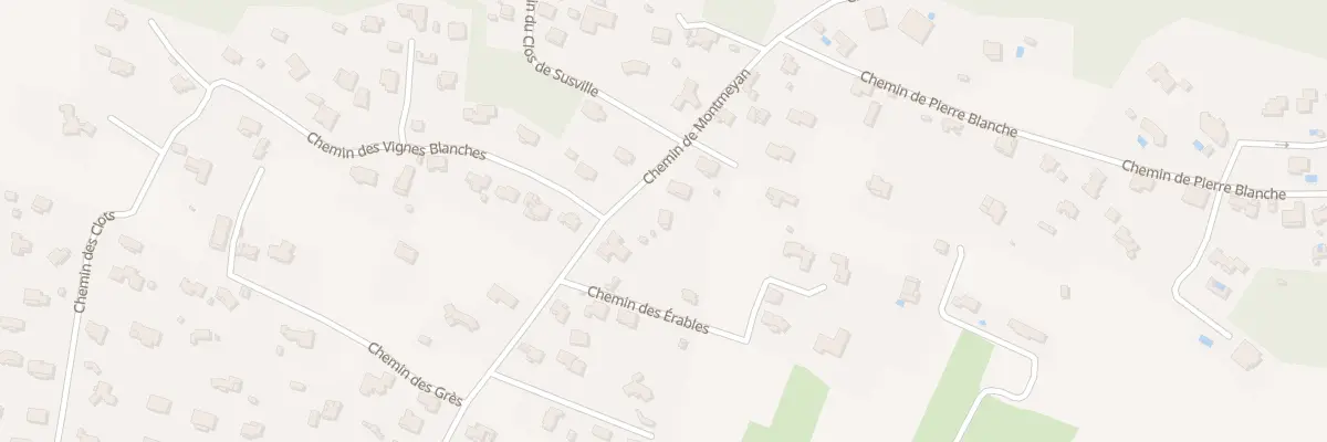 Plan du 684 Che de Montmeyan à Tavernes