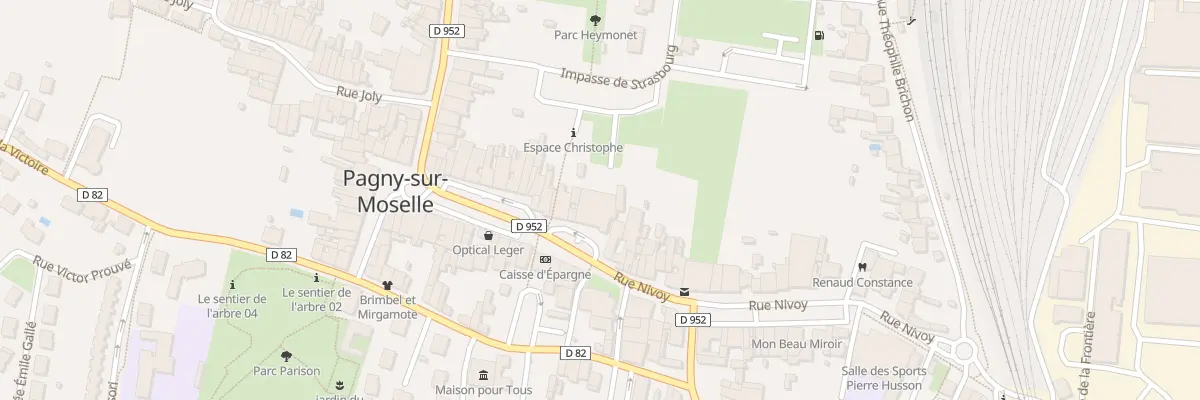 Plan du 31 Rue de Serre à Pagny-sur-Moselle