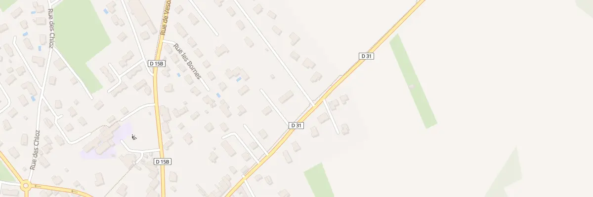 Plan du 57 Rue de la Chapelle à Voray-sur-l’Ognon