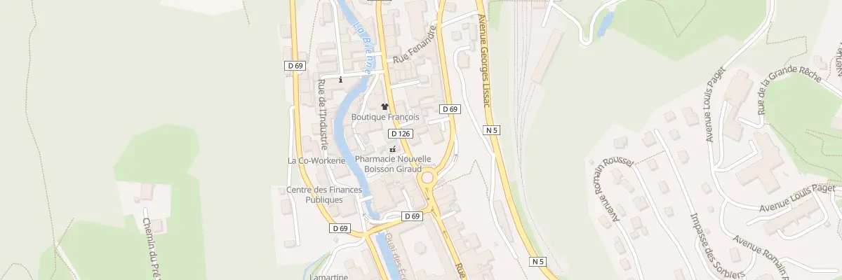 Plan du 103 Rue de la République à Hauts de Bienne