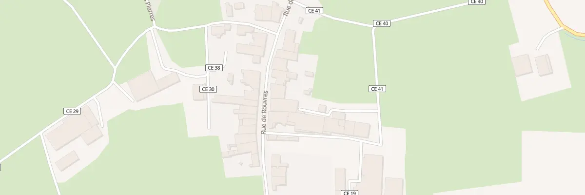 Plan du 431 Rue de Rouvres à Oëlleville