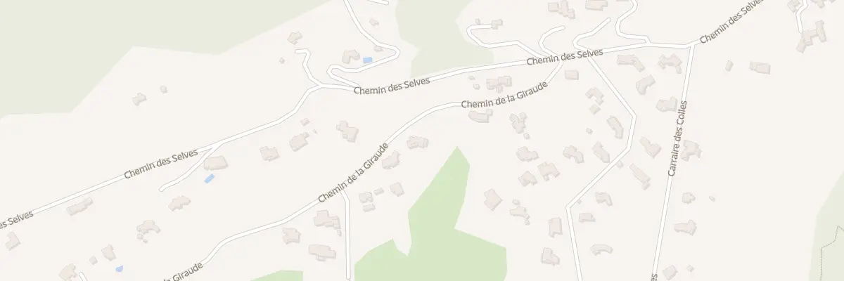 Plan du 207 Che de la Giraude à Solliès-Ville