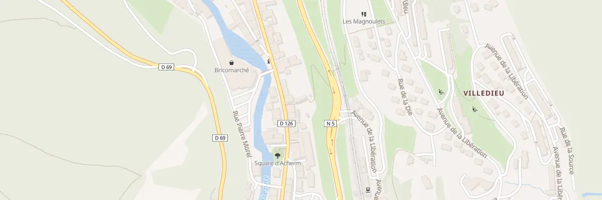 Plan du 37B Rue de la République à Hauts de Bienne