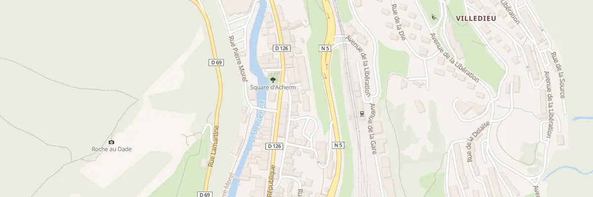 Plan du 3 Rue de la Concorde à Hauts de Bienne