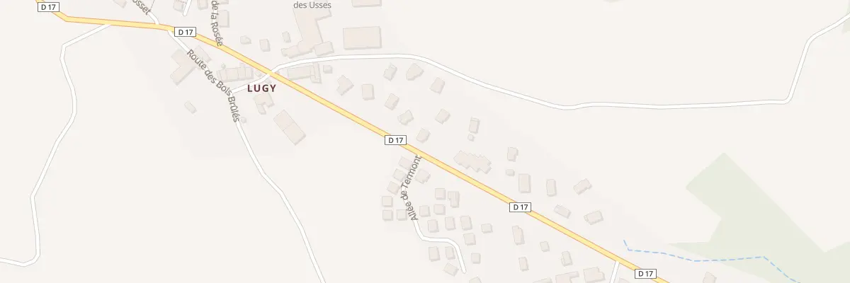 Plan du 2800 Rte de Clermont à Sillingy