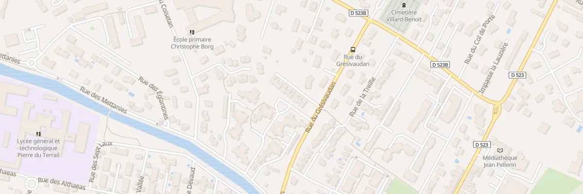 Plan du 51 Rue des Lacs de la Valloire à Pontcharra