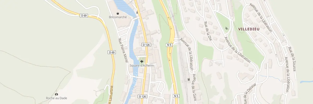 Plan du 49 Rue de la République à Hauts de Bienne