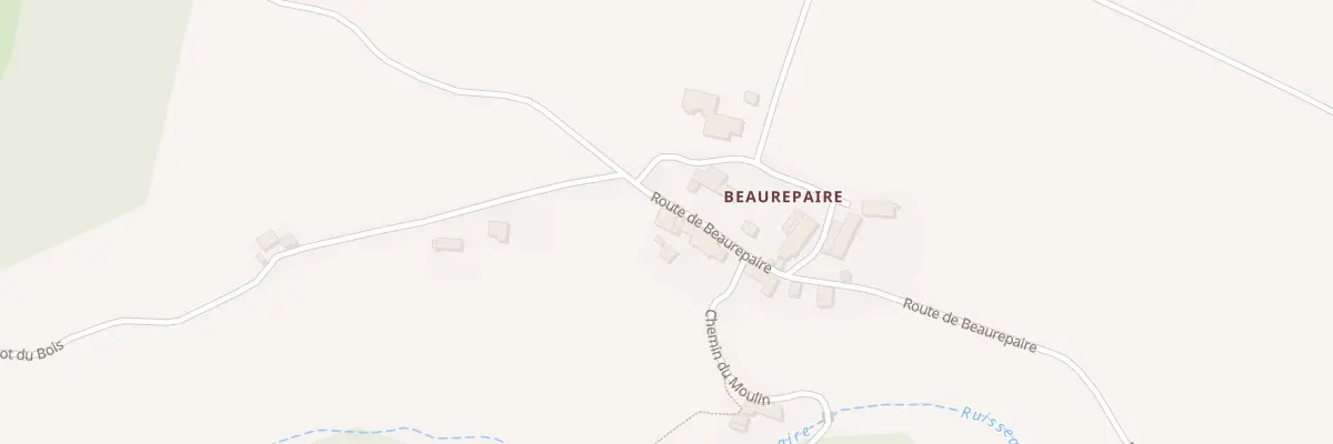 Plan du 5179 Beaurepaire à Aubessagne