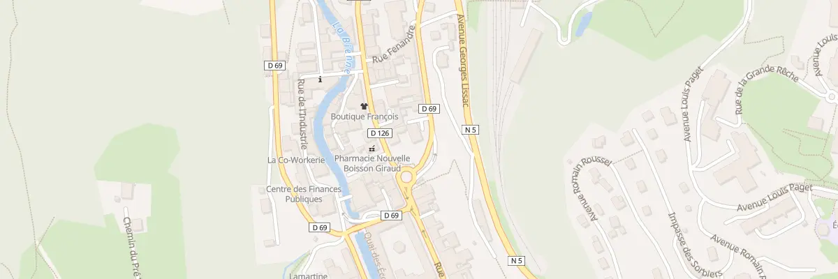 Plan du 2 Av Charles de Gaulle à Hauts de Bienne