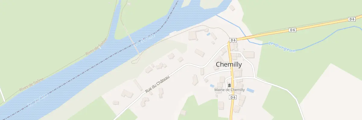 Plan du 4 Rue du Château à Chemilly