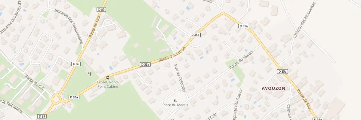 Plan du 19 Rue du Colomby à Crozet