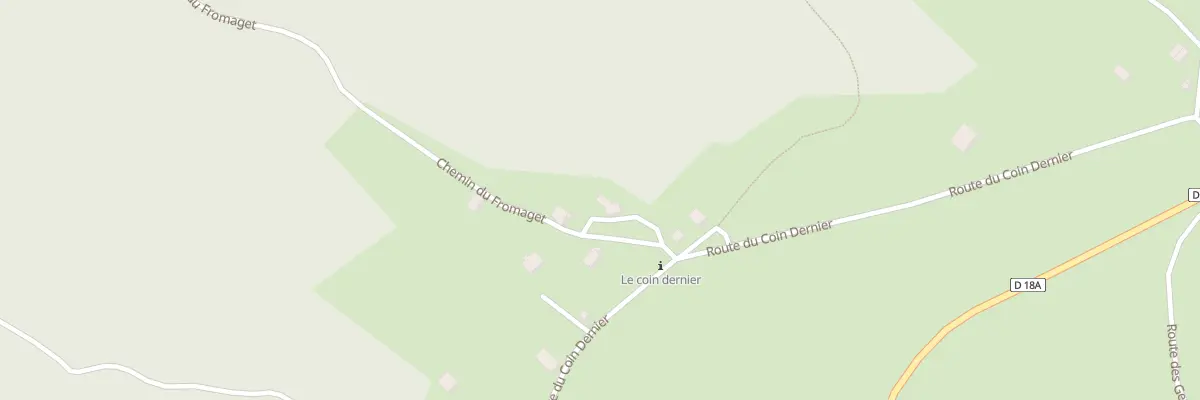 Plan du 50 Rte du Coin Dernier à Morbier