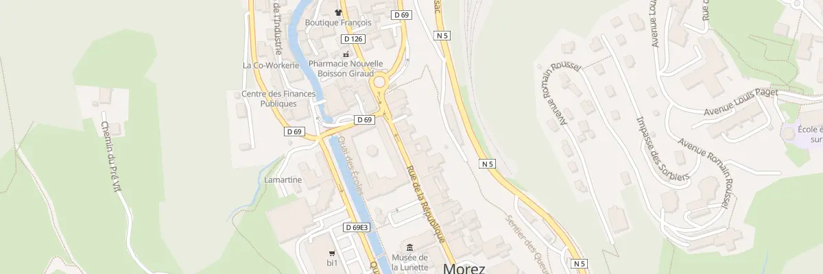 Plan du 119 Rue de la République à Hauts de Bienne