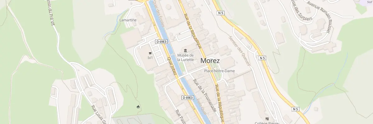Plan du 3 Rue de la Promenade à Hauts de Bienne