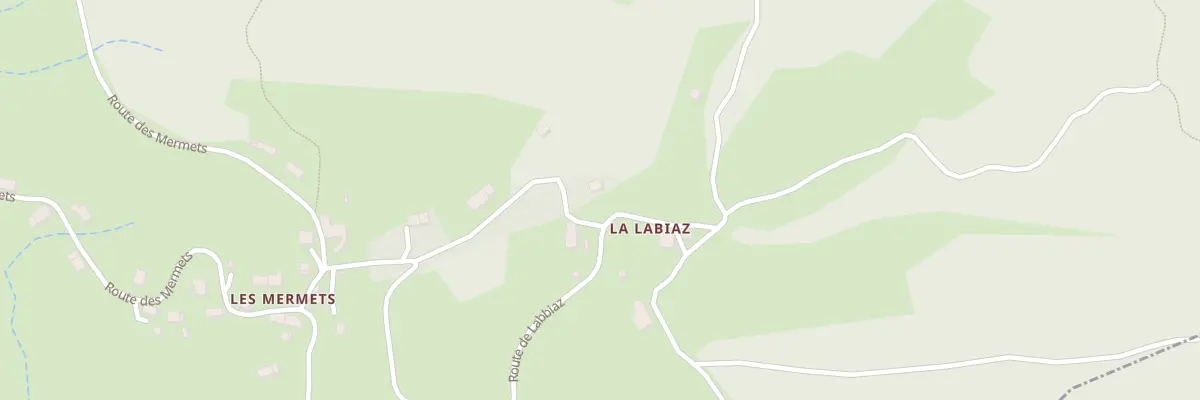 Plan du 681 Rte de Labbiaz aux Déserts