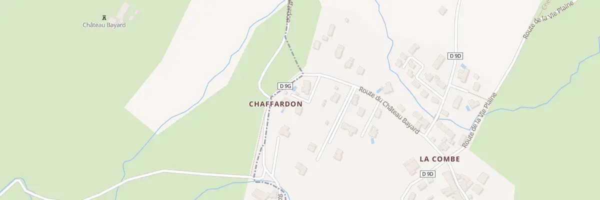 Plan du 305 Rte de Chateau Bayard à Saint-Maximin