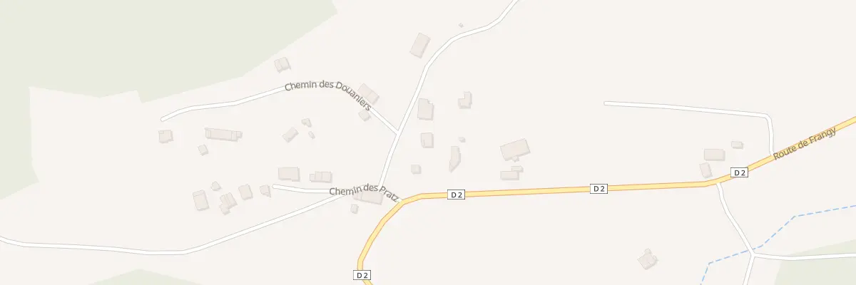 Plan du 56 Che du Lac à Cercier