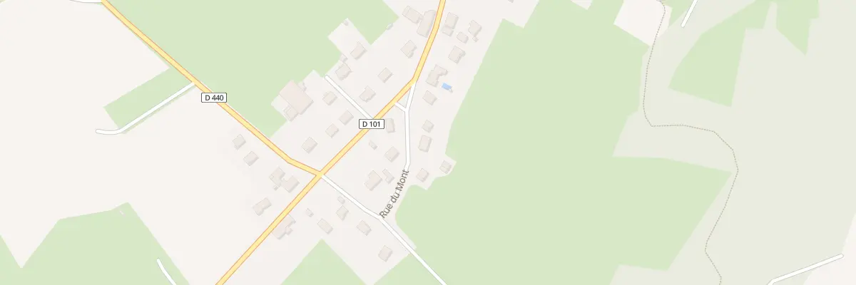 Plan du 1 Rue du Mont à Épeugney