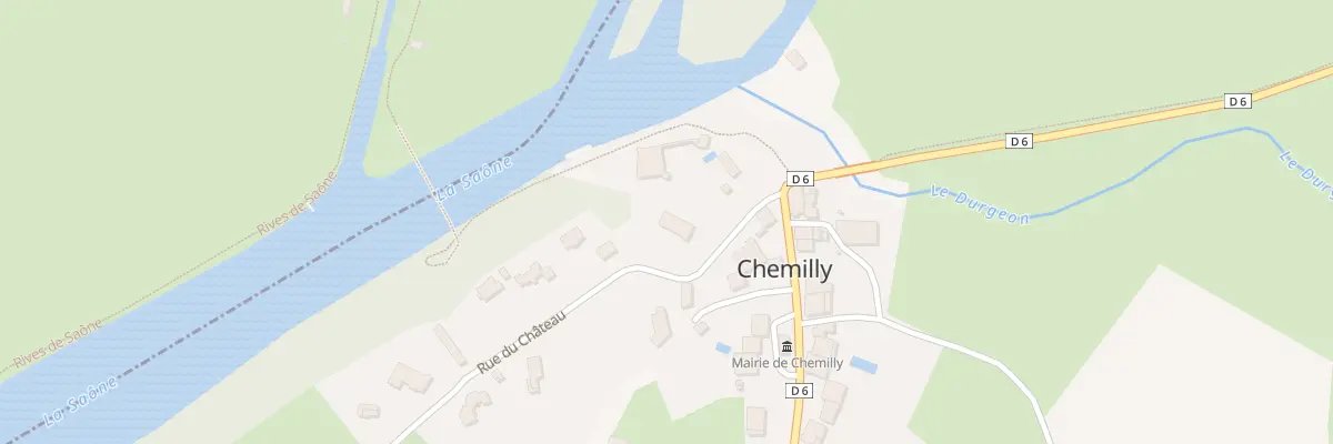 Plan du 2 Rue du Château à Chemilly