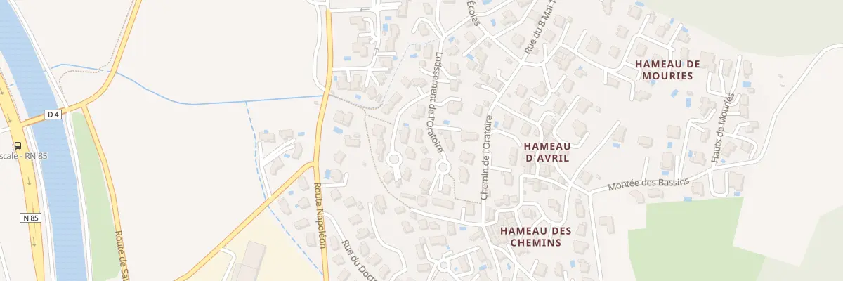 Plan du 7006 Hameau des Chemins à L’Escale