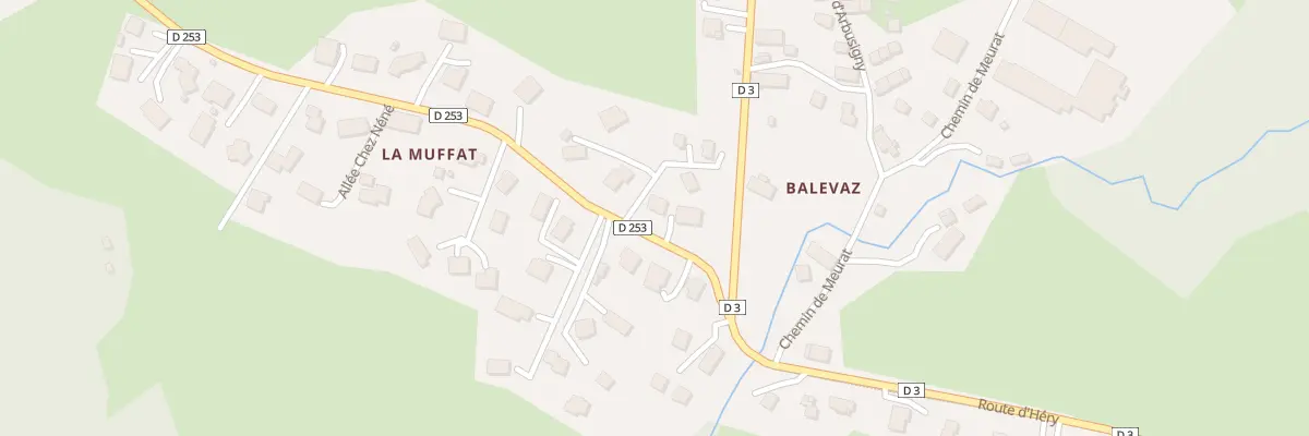 Plan du 20 All des Covasses à Cusy