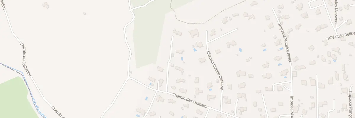 Plan du 1461 Chem des Chaberts à Garéoult