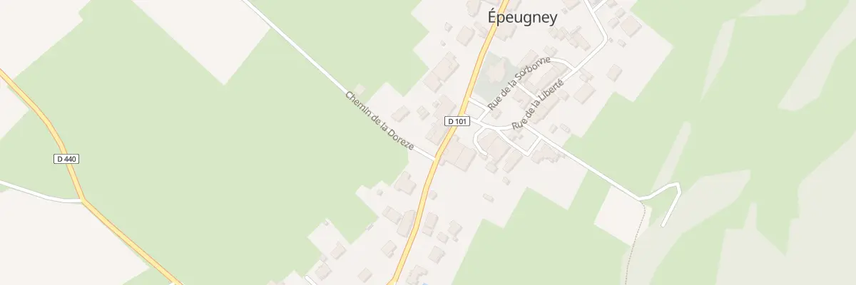 Plan du 28 Rue de l’Eglise à Épeugney