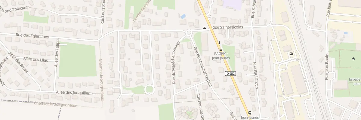 Plan du 5 Rue Mal Lyautey à Pagny-sur-Moselle