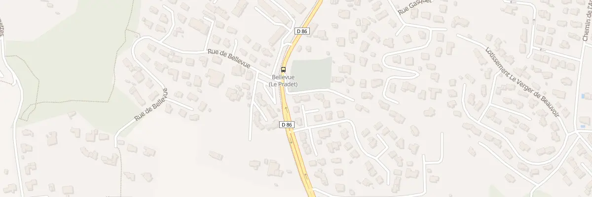 Plan du 8 Lot Le Parc Saint Gregory au Pradet