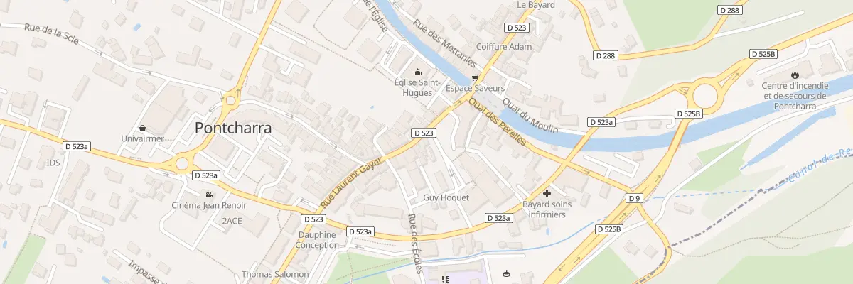 Plan du 145 Rue Laurent Gayet à Pontcharra
