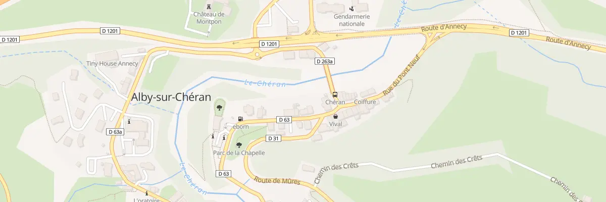 Plan du 117 Rue du pont neuf à Alby-sur-Chéran