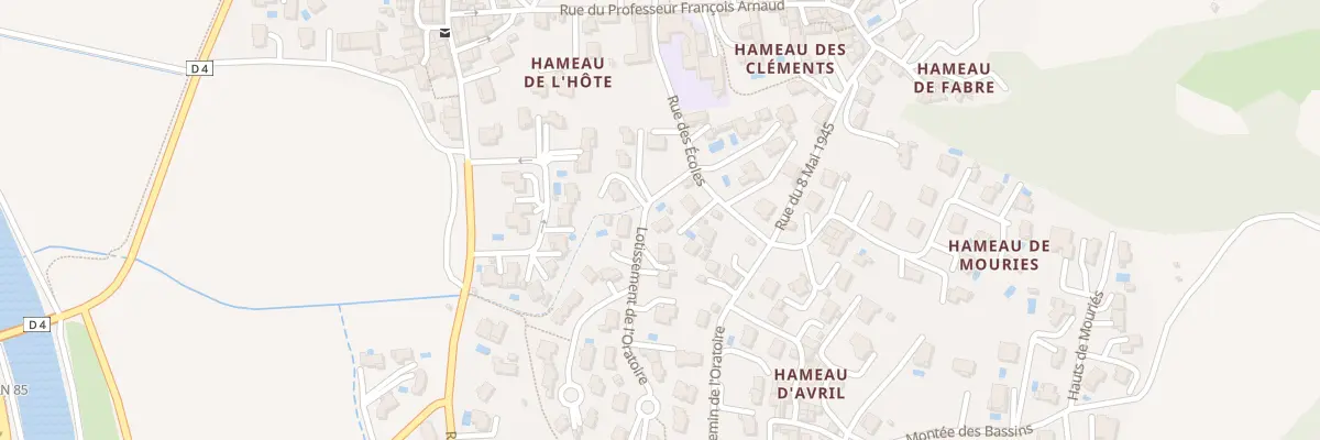 Plan du 5078A Hameau des Cléments à L’Escale