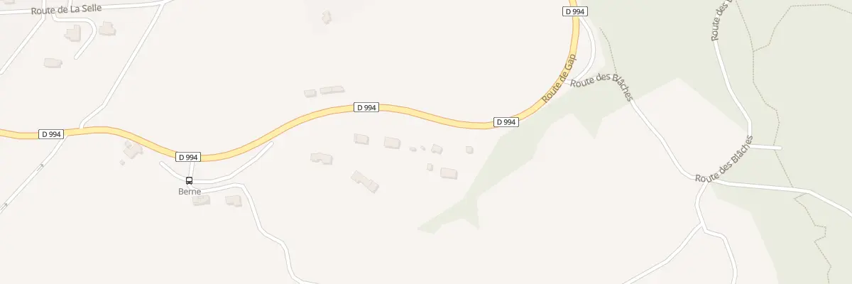Plan du 994 Rte de Gap à La Freissinouse
