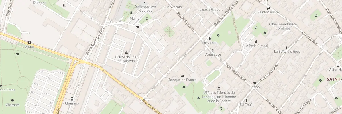 Plan du 20 Rue de la Prefecture à Montfaucon