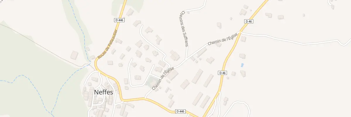 Plan du 9 Che de l’Eglise à Neffes