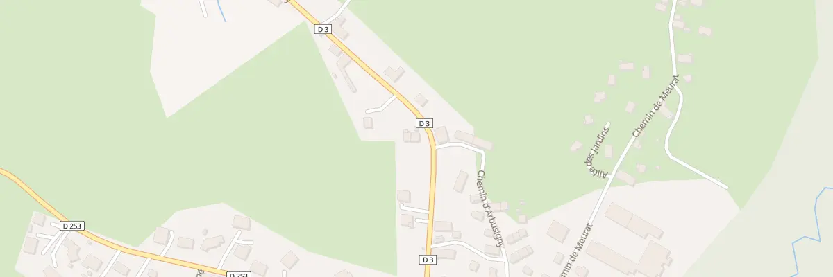 Plan du 1300 Rte d’Héry à Cusy