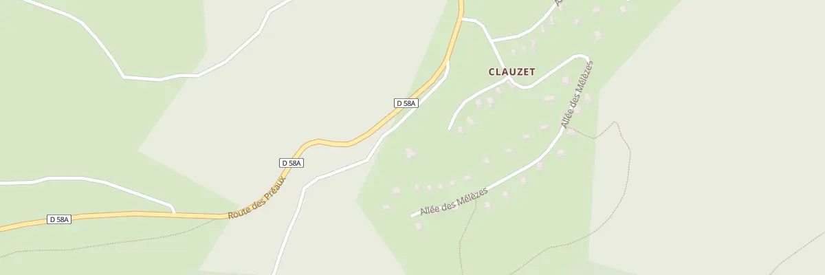 Plan du 80 All du Belvédère à Saint-Firmin