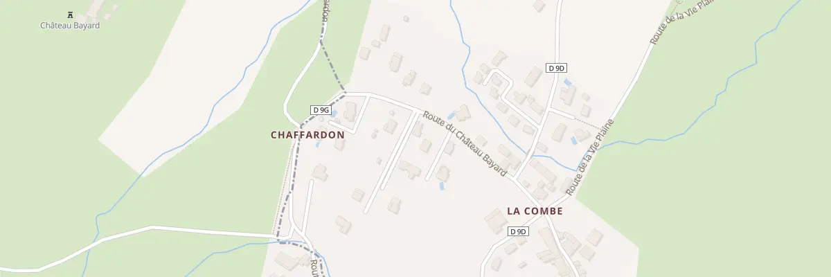 Plan du 171 Rte de Chateau Bayard à Saint-Maximin