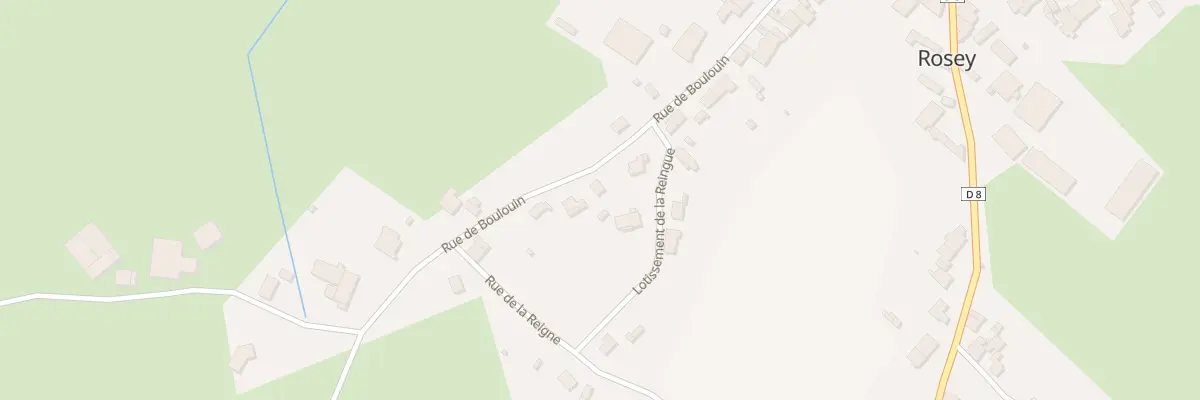 Plan du 23 Rue de Boulouin à Rosey