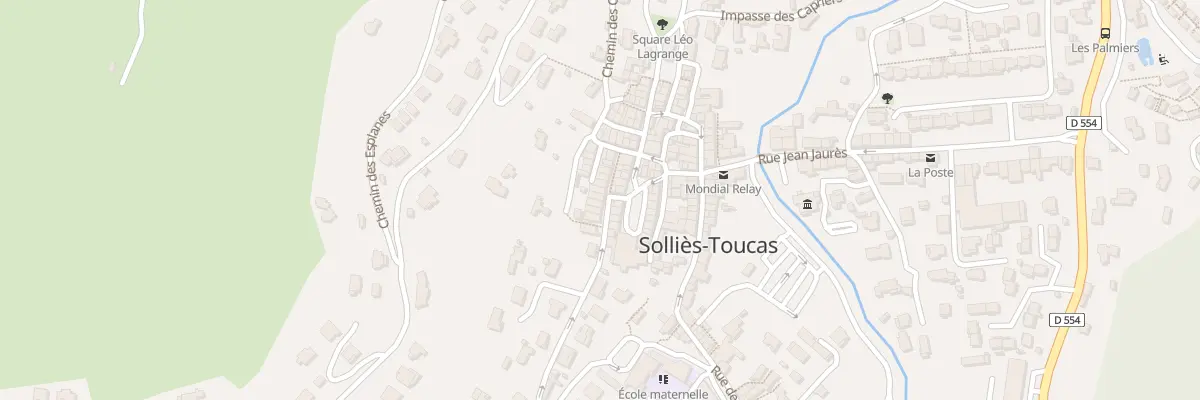 Plan du 14 Av de Valaury à Solliès-Toucas
