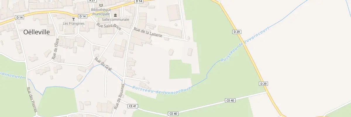 Plan du 77 Rue de Rouvres à Oëlleville