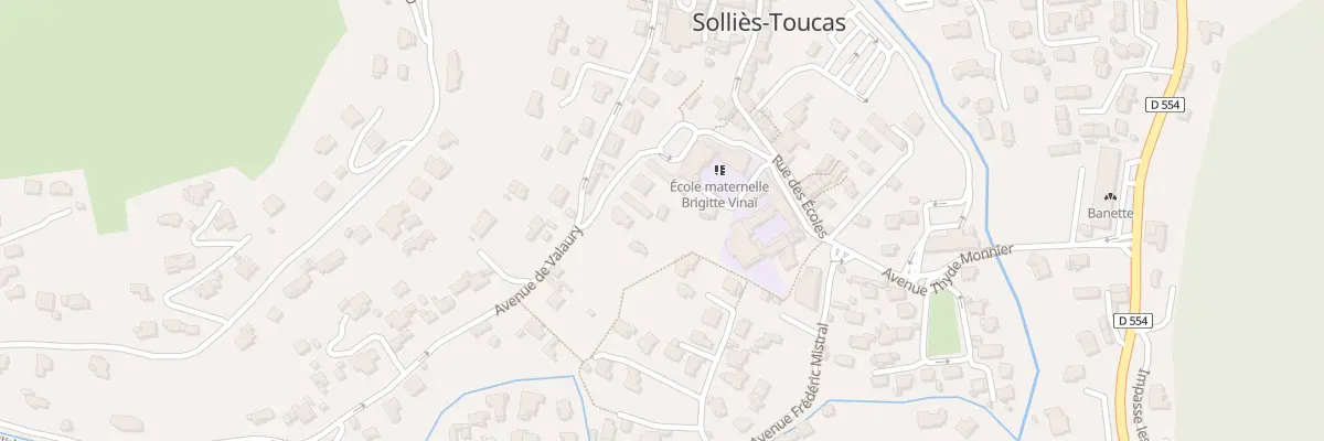 Plan du 65 Imp des Ecoles à Solliès-Toucas