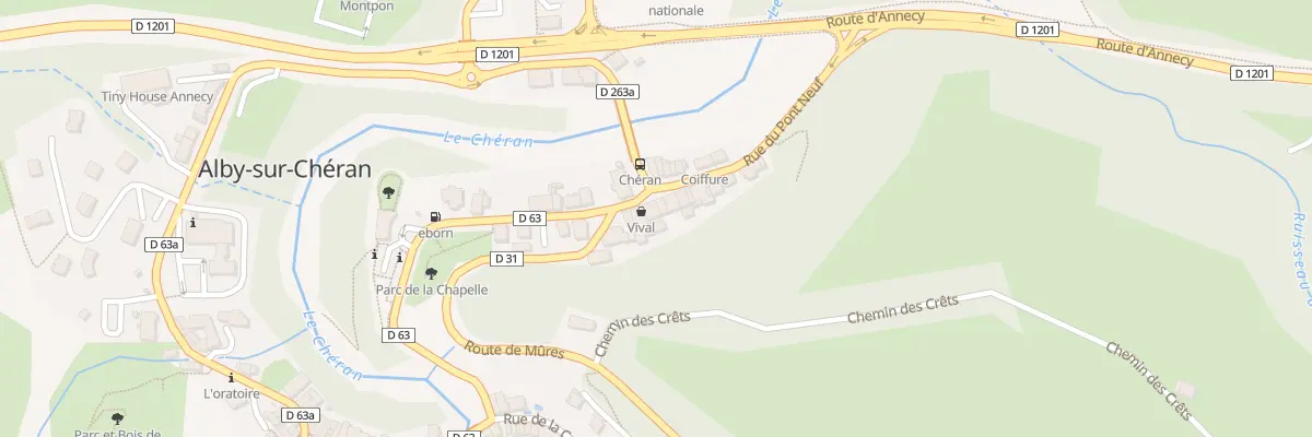 Plan du 4 Pl du Pont Neuf à Alby-sur-Chéran