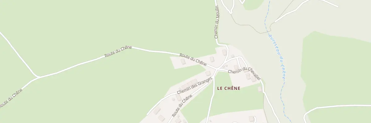 Plan du 5097 Le Chene à Puygros