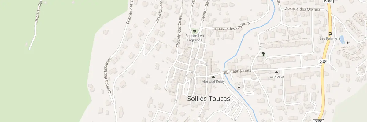 Plan du 4 Rue des Costes à Solliès-Toucas