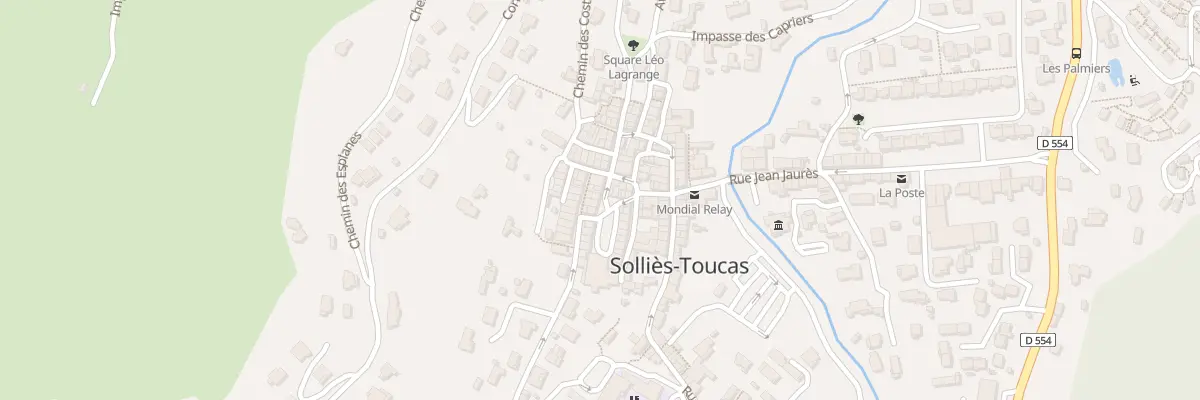 Plan du 3 Pl Gambetta à Solliès-Toucas