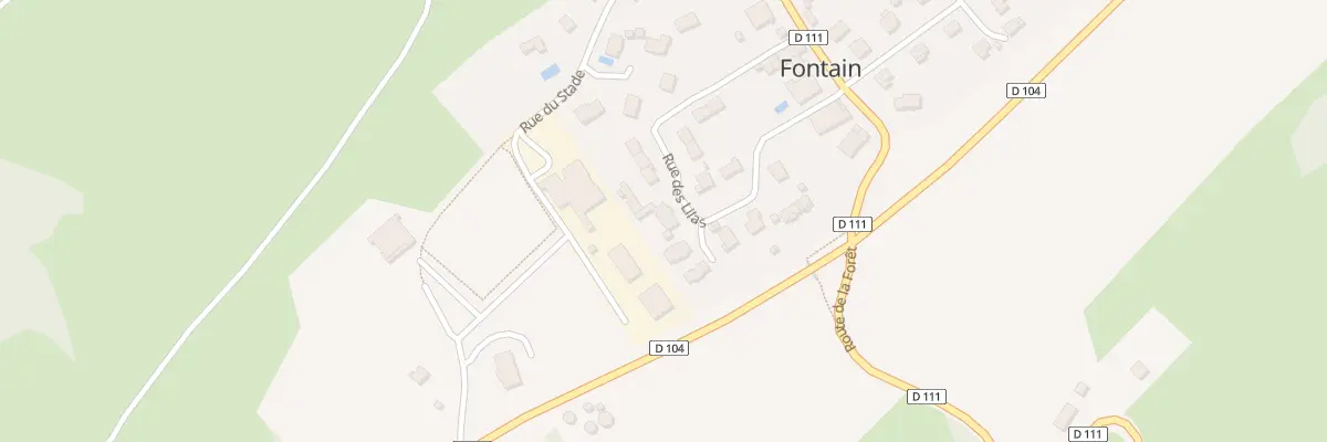 Plan du 13 Rue des Lilas à Fontain